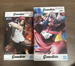 ワンピース Grandista バギー シャンクス フィギュア 2点セット