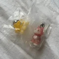 最安値　おおかみくん　めじるしアクセサリー　2個セット