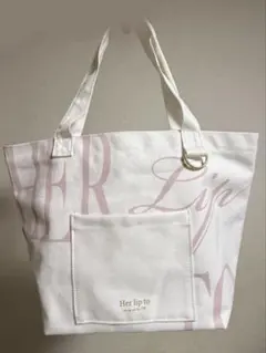 Her lip to ハリプ 名古屋限定 トートバッグ モノトーン - メルカリ