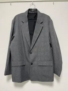 KK様　GU グレー チェック柄 テーラードジャケット　XL