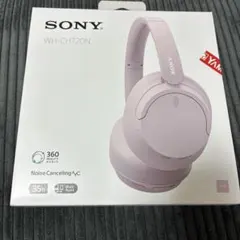 SONY WH-CH720N ワイヤレスヘッドホン ピンク