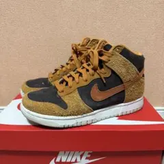 NIKE Dunk High スニーカー ブラウン/ブラック