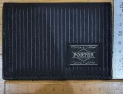 PORTER カードケース ブラック キャンバス 吉田カバン