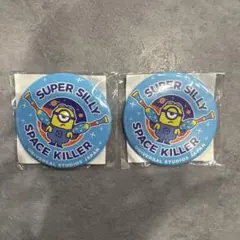 ミニオン　缶バッジ　ユニバ