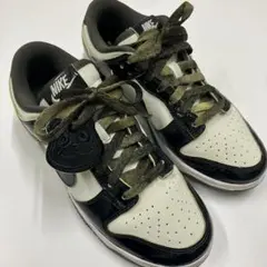 NIKE ダンク　LOW パンダ　限定　エナメル　24.0