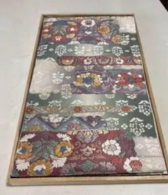 未使用品　美品　高級帯　六通柄 唐織 逸品 正絹 袋帯 金糸　振袖