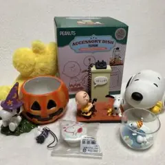 PEANUTS スヌーピー　アクセサリーディッシュ　ハロウィン　メガネホルダー