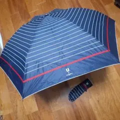 新品・未使用品　ungaro　日傘　遮光　軽量　紺×白のサムネイル
