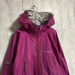 良品 モンベル mont-bell レインダンサー ゴアテックス　ピンク