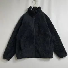 UNIQLO　ファーリースフルジップジャケット　ブラック　M