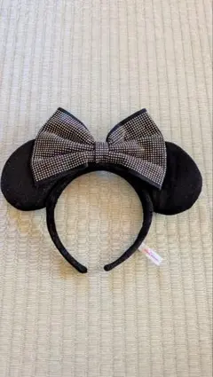 【美品】ミニーマウス耳カチューシャ