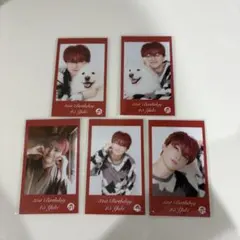 초특급 유키 31th 미니 포토 5장 세트