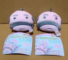 たまごっち　ぬいぐるみマスコット　おやじっち 2点のサムネイル
