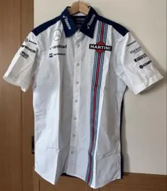 希少　支給品 メルセデスベンツ　マーティンF1 ウィリアムズ　シャツ L相当のサムネイル