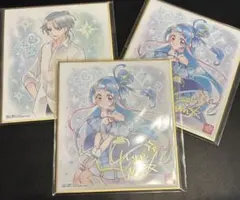 プリキュア 色紙　3枚セット