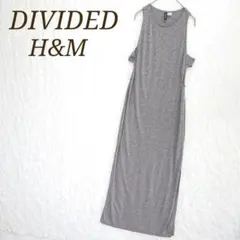 ディバイデッド エイチアンドエム ノースリーブ ロングワンピース 薄手