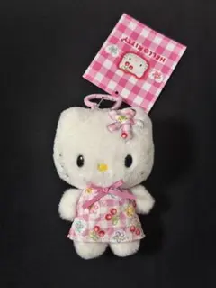 ハローキティ　マスコットホルダー　みんなのキルト　ぬいぐるみ　サンリオ