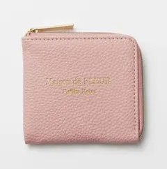 ★メゾン ド フルール【大人ピンクなレザー調ミニ財布】のサムネイル
