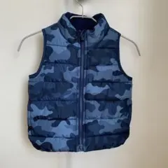 美品【baby GAP】インディゴブルー迷彩柄