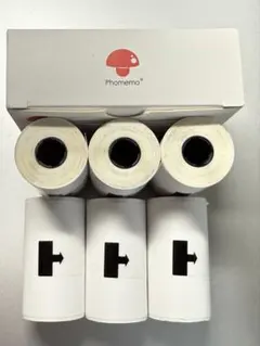 ☆新品未使用　購入日即日発送！　phomemo 3.5m 53mm 感熱式粘着紙