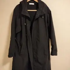 ブラック スプリングコート Lサイズ