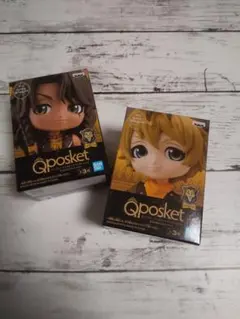 ツイステッドワンダーランド　ツイステ　レオナ　ラギー　フィギュア　Qposket