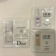 Dior スキンケア サンプルセット ディオールスノーエッセンス 薬用化粧水