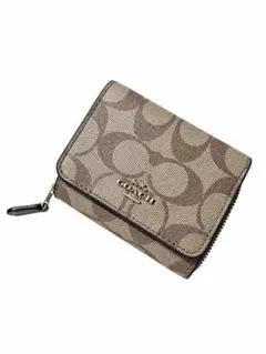 coach 三つ折り財布