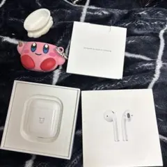 （最終値下げ）刻印あり AirPods 第2世代 本体 充電ケース付き