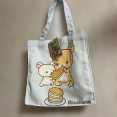 リラックマ トートバッグ ブルー