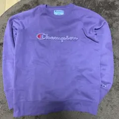 Champion スウェット M パープル 紫