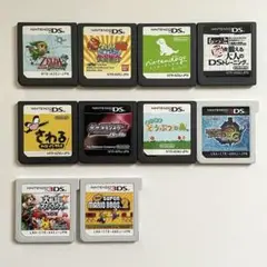 ニンテンドーDS 3DS ゲームソフトセット 10点