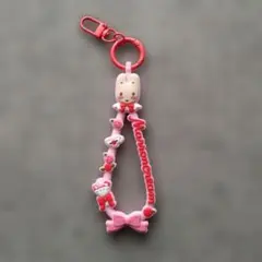 サンリオ　キャラクター大賞　ラバーコードキーホルダー　マロンクリーム