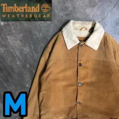 13T7596 Timberland コーデュロイジャケット　ボア　古着のサムネイル