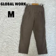 ♥GLOBAL WORK♥ グローバルワーク (M) チェック テーパードパンツ