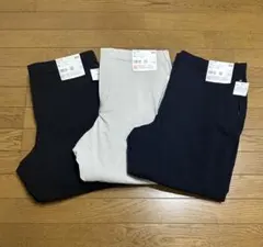 【新品未使用】3点セット UNIQLO ヒートテックウォームイージーパンツ