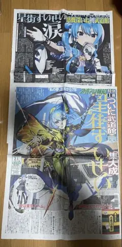 2026年最新】報知新聞 星街すいせいの人気アイテム - メルカリ