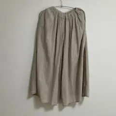最終日。エヴァムエヴァ リネン生成りサルエル - メルカリ