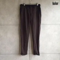 【kolor】 カラー made in japan ウールスラックス X308のサムネイル