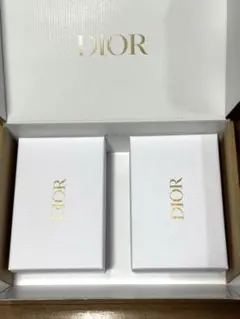 DIOR ギフト箱 2個セット