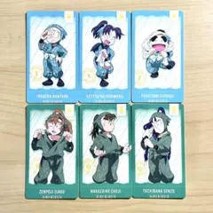 【忍たま乱太郎】チケコレ6種セット、立花仙蔵 中在家長次 善法寺伊作 乱きりしん