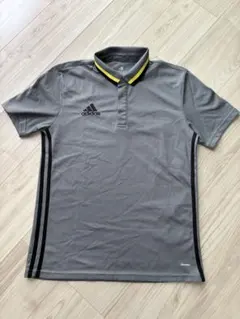 adidas グレー ポロシャツ climalite