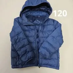 ユニクロ　ウォームパテッドパーカー　120
