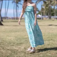 【美品】ワンピース　MMJ Grace Bluebird オーシャンブルー