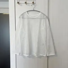 【新品】メッシュ　カットソー