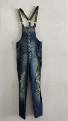 Play World ダメージ加工オーバーオール