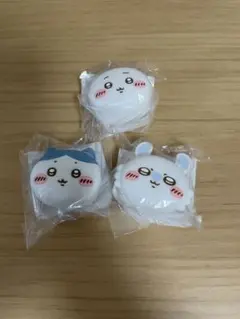 ちいかわ おかおミニシリコンポーチ　3点セット