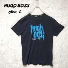 HUGO BOSS　ヒューゴボス　メンズTシャツ　ネイビー　L