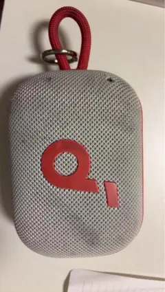 ワイヤレススピーカー 本体 グレー レッド