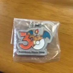 ポケモン30周年 メタルチャーム めじるしアクセサリー リザードン